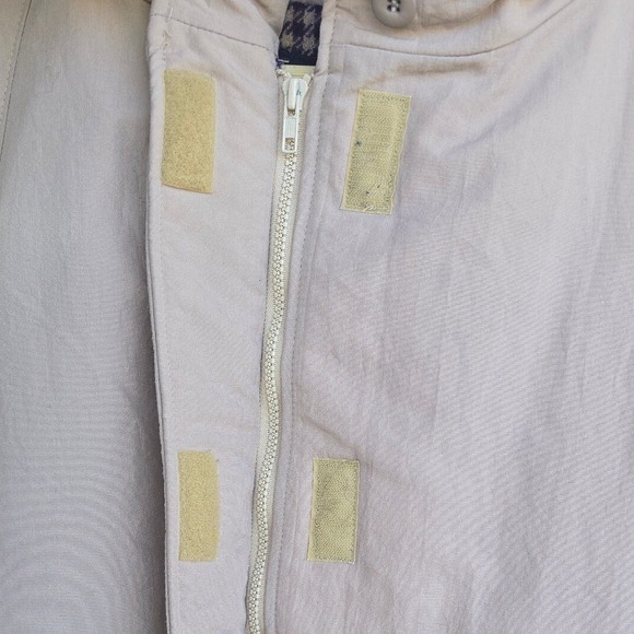 VTG WOOLRICH WOMANS tan cream field jacket made portugal xl 18/20 see mez unworn - Picture 6 of 9